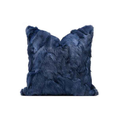 Fox Model, Blue Fur and Linen 45x451