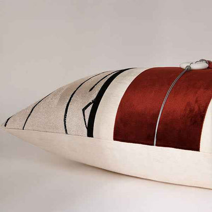 Velvet White Burgundy 30x502