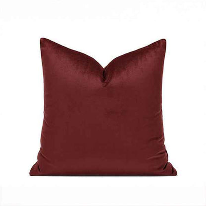 Soft Velvet - Embellished Embroidered - Burgundy 45x455