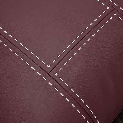 Double sided- texture and color matching  Leather Burgundy 45x455