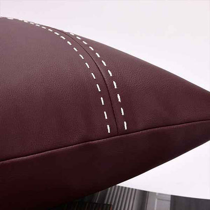 Double sided- texture and color matching  Leather Burgundy 45x456