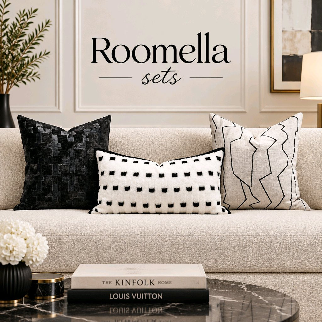 luxury-black-and-white-trio-linen-wool-and-jute